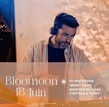 Bloomoon – Mercredi 18 juin 2025 De 18h00 à 22h00