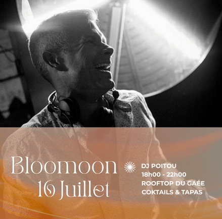 Bloomoon – Mercredi 16 juillet 2025 De 18h00 à 22h00
