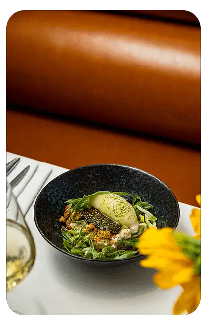 Poisson restaurant gaée de la nouvelle carte été