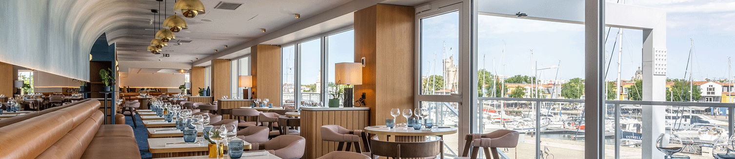 vue-panoramique-brunch Restaurant Gaée à La Rochelle