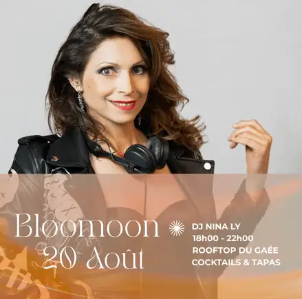 Bloomoon #3 – Mercredi 20 août 2025 De 18h00 à 22h00