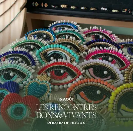 Les Rencontres Bons & Vivants : Pop up bijoux de créatrice Mademoiselle ZUU