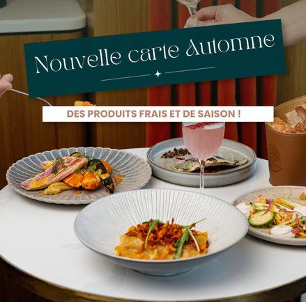 Découvrez la Nouvelle Carte Automne 2026 !