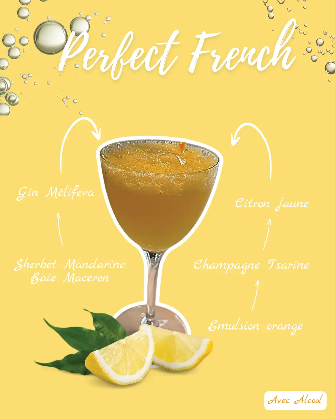 Cocktail du bar du Gaée Perfect French