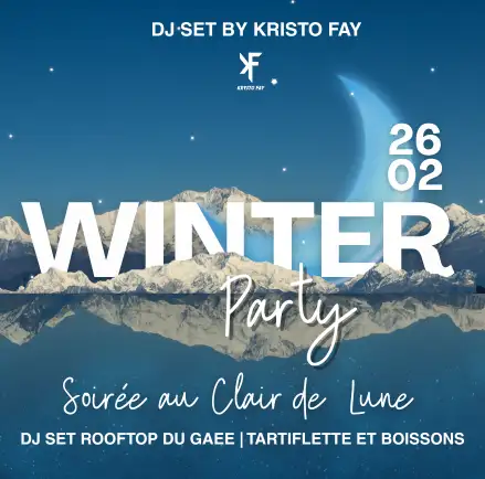 Winter party sur le rooftop du GAEE à La Rochelle
