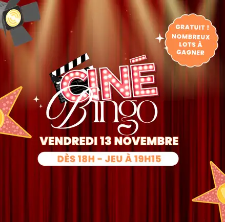 13 novembre 2026 Grand Show Musical à La Rochelle : un bingo spécial films cultes au GAÉE & Mercure