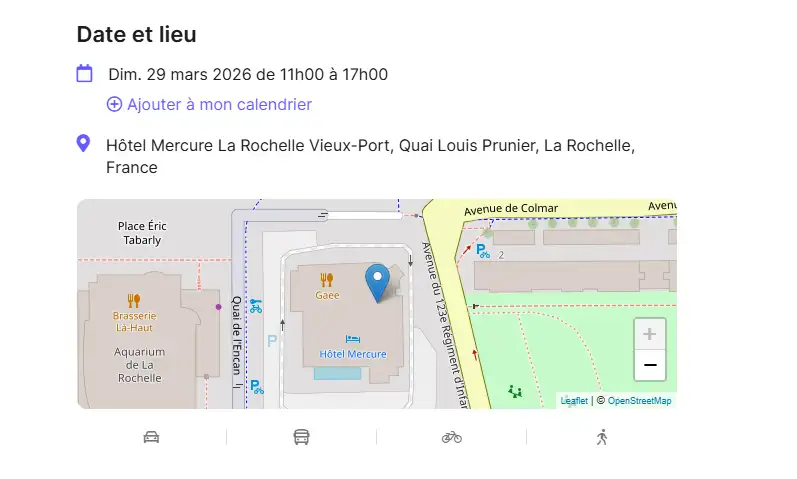 Localisation Rien de Neuf à La Rochelle