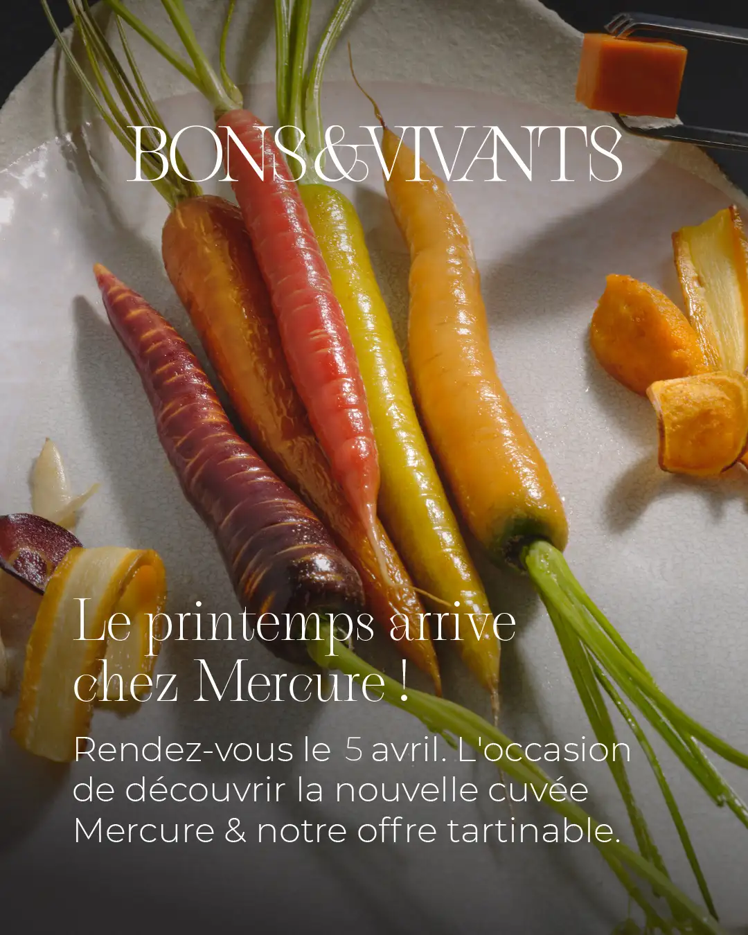 Semaine de la carotte à La Rochelle : célébrez le printemps au Mercure et au GAÉE du 5 au 10 avril