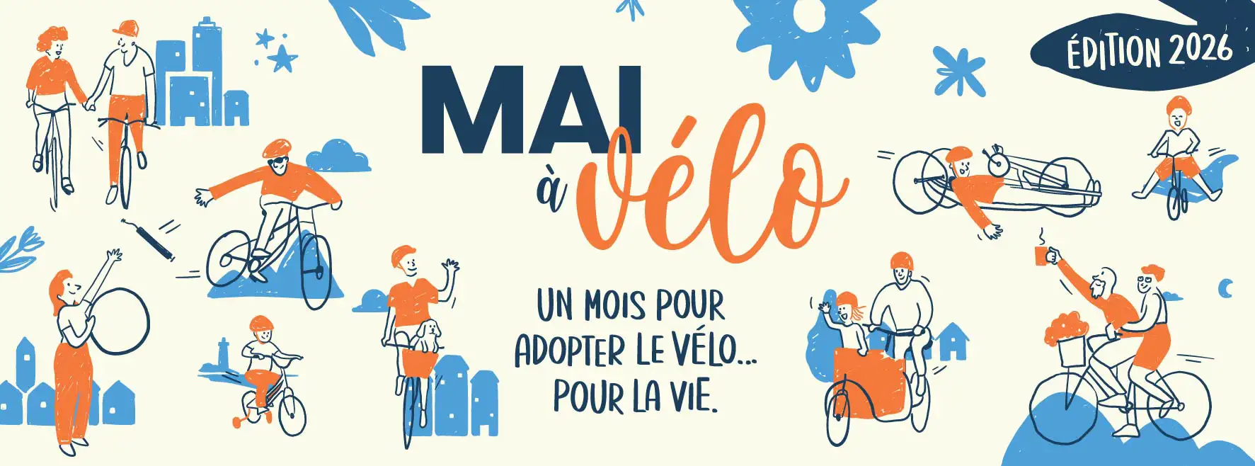 Mai à vélo