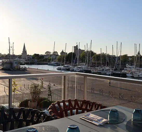 Vue panoramique du restaurant
