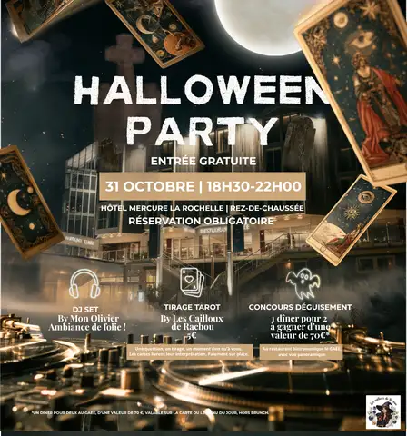 Soirée Halloween à La Rochelle