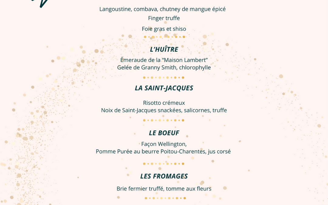 Menu de la Saint-Sylvestre