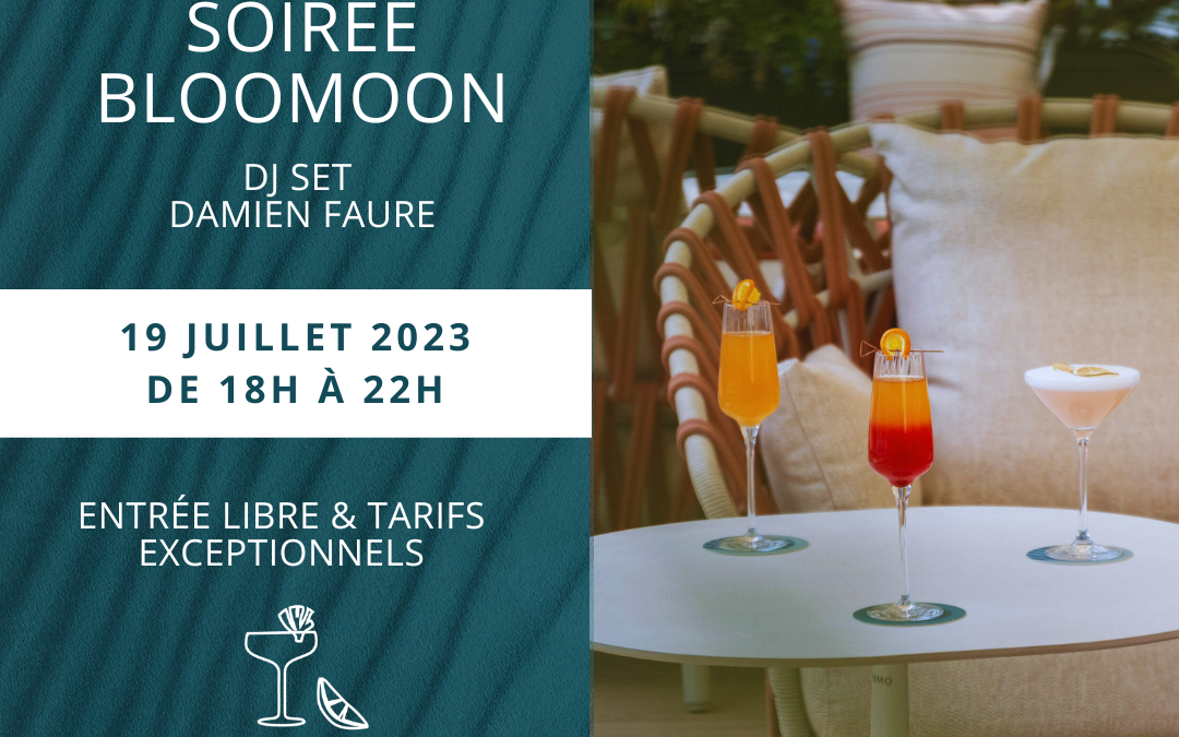 Première Soirée Bloomoon sur la terrasse du Gaée !